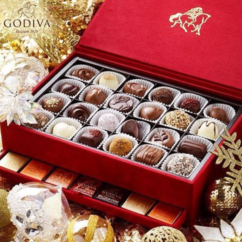 Godiva Çikolata Royal Big Red Kutusu